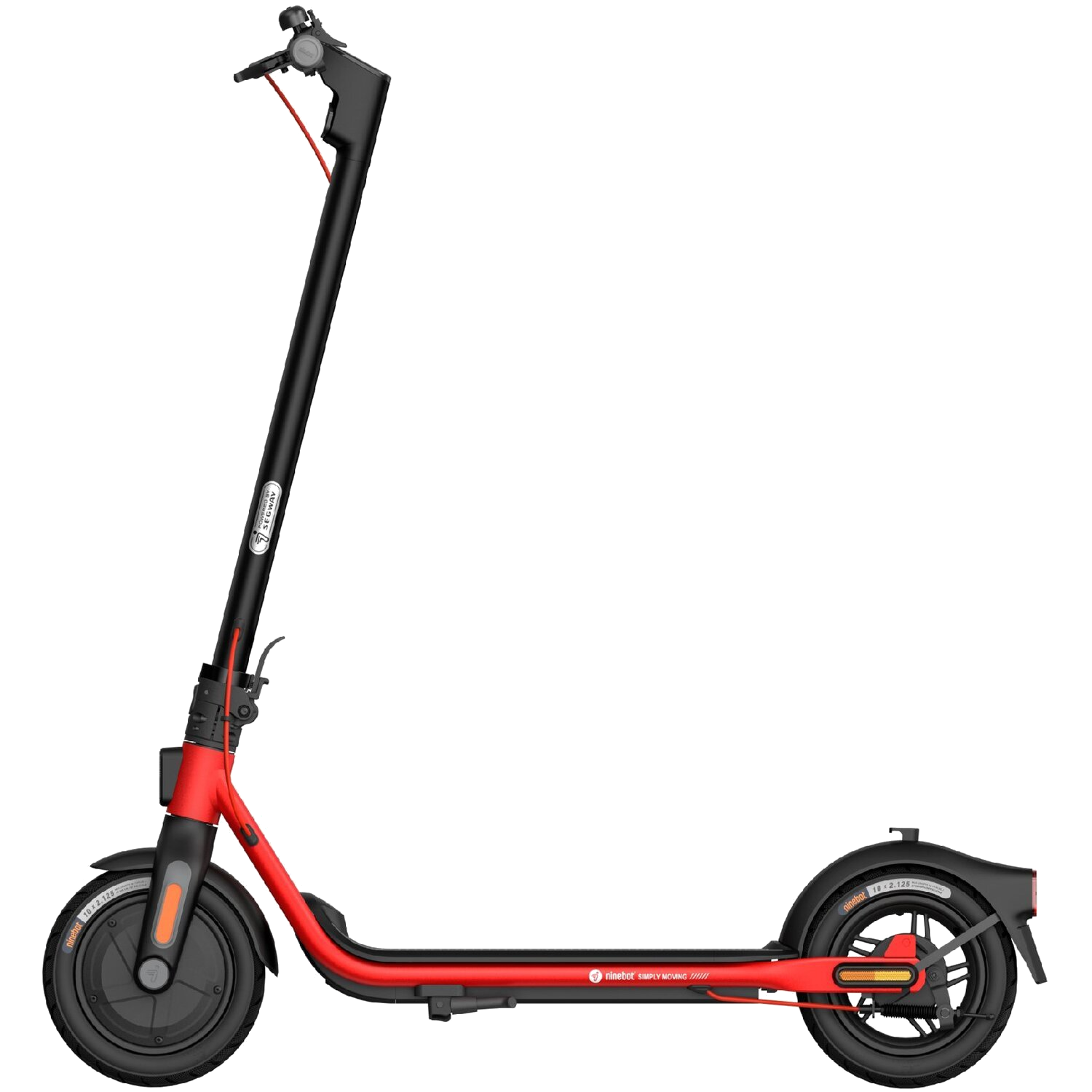 Електросамокат Segway-Ninebot <b>D28E</b>, Black/Red